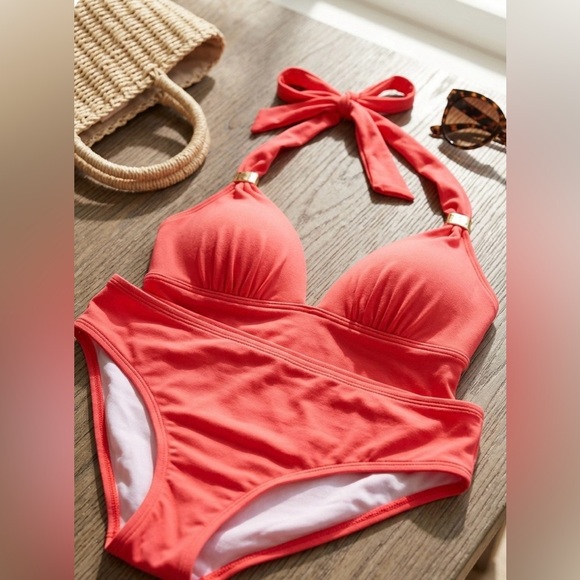 Victoria's Secret Other - Victoria’s Secret Women’s Tankini Coordinated Set Top Medium Bottom Small/Petite
